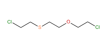 2-Chloroethyl (2-chloroethoxy)-ethyl sulfide